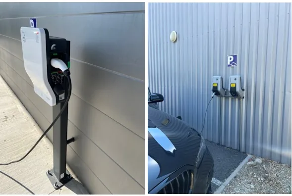 Bornes de recharge de véhicules électriques